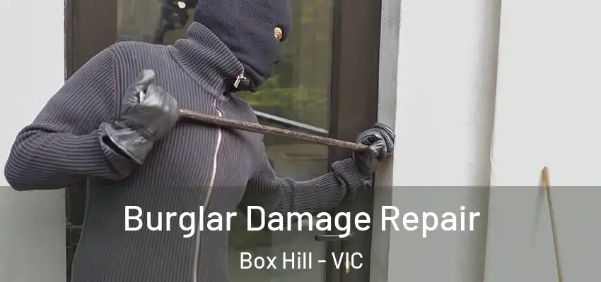Burglar Damage Repair Box Hill - VIC