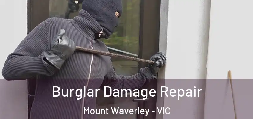 Burglar Damage Repair Mount Waverley - VIC