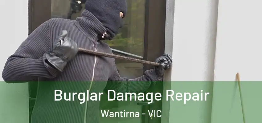Burglar Damage Repair Wantirna - VIC