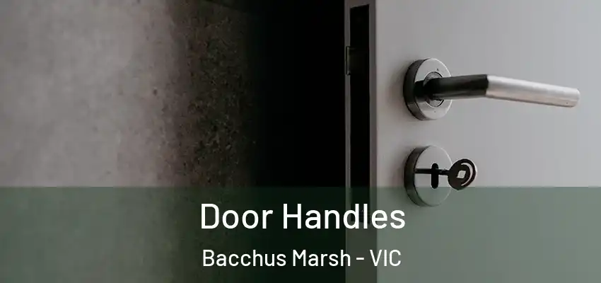 Door Handles Bacchus Marsh - VIC
