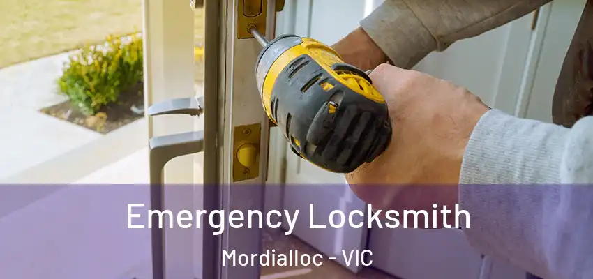 Emergency Locksmith Mordialloc - VIC