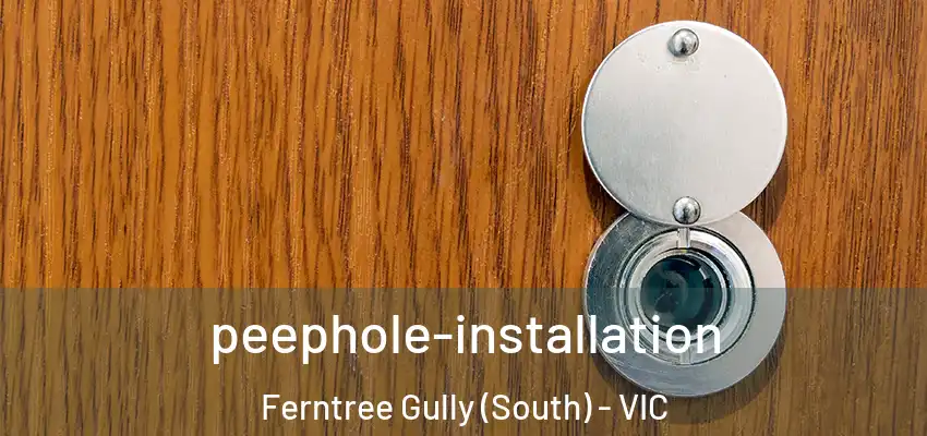 peephole-installation Ferntree Gully (South) - VIC